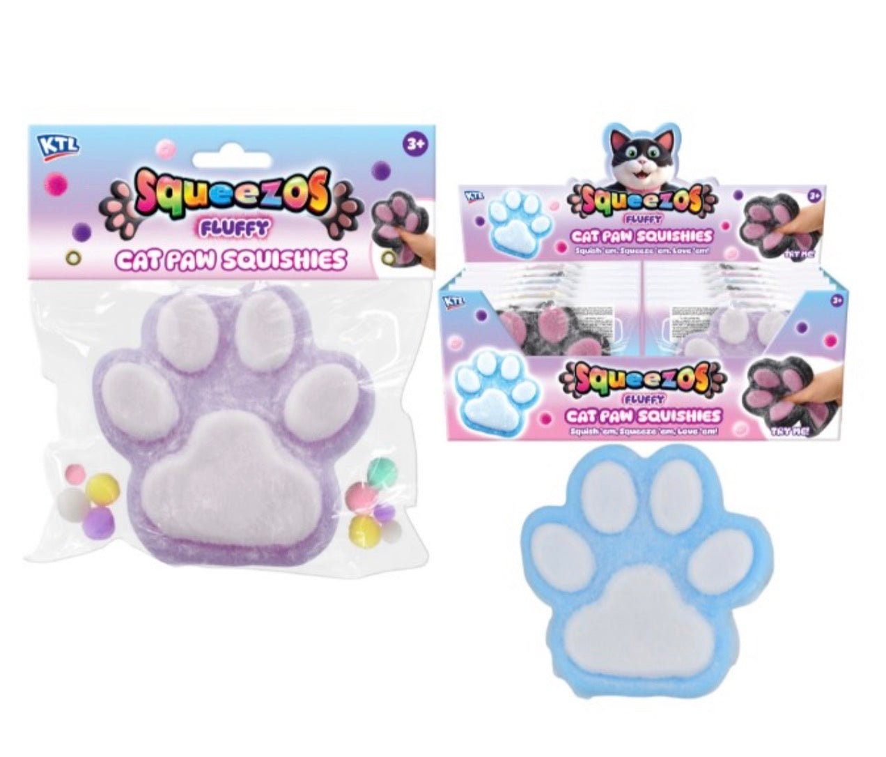 Giant Taba squishy paws fluffy