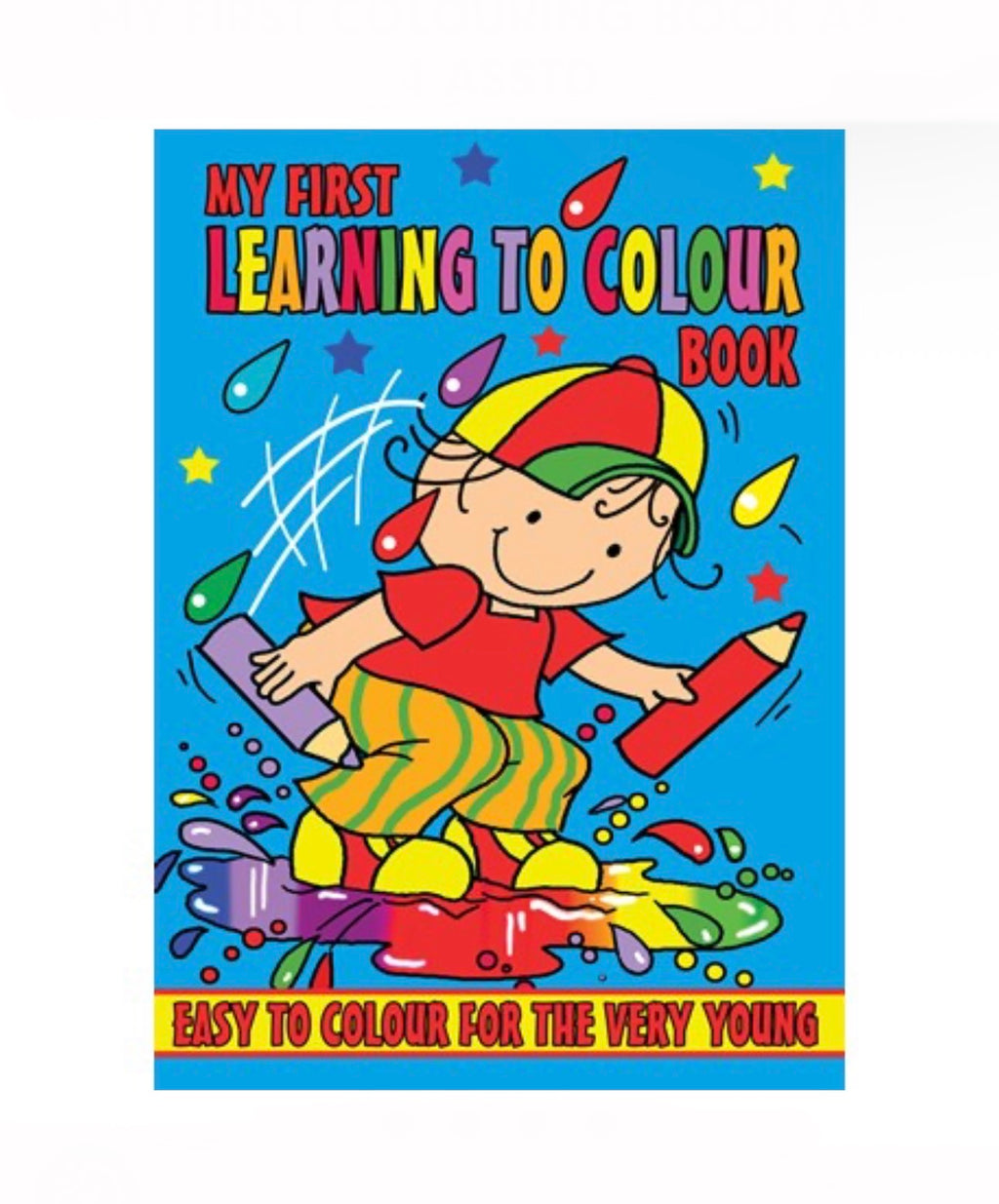 My first learning to colour book