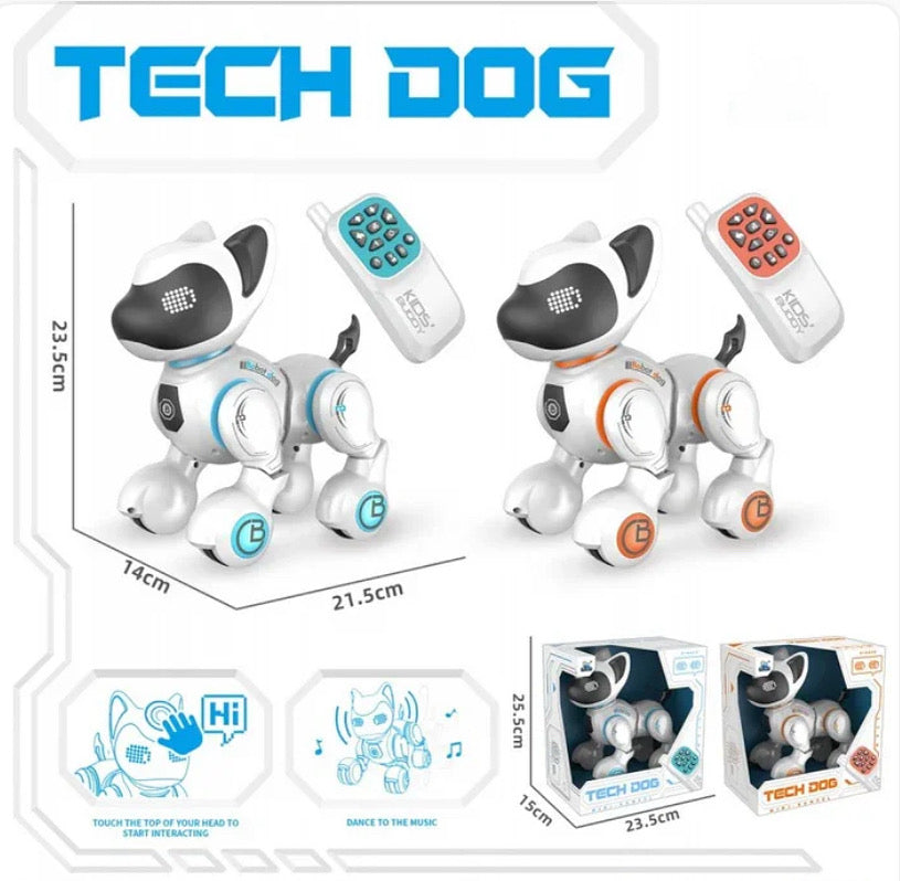 Blue Tech dog kids toys