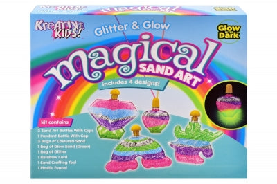 Magical sand art crafting kit