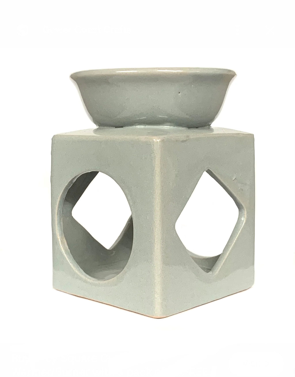 Square wax and oil burners