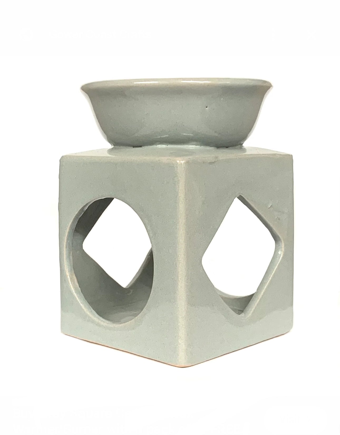 Square wax and oil burners