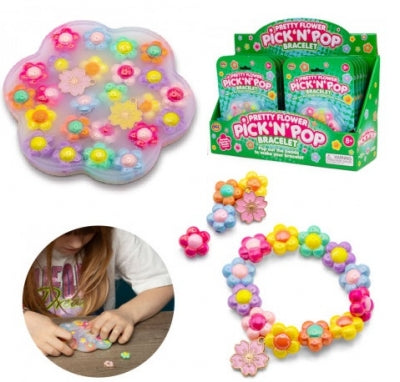 Pick’N’Pop bracelet kit pretty flowers