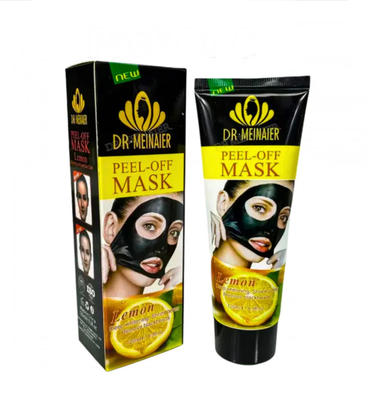 Collagen peel off mask, lemon