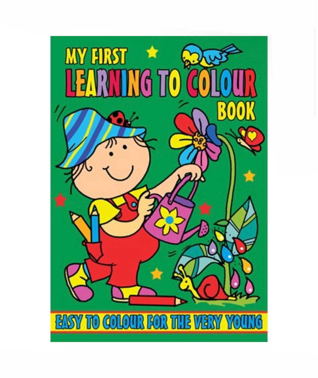 My first learning to colour book