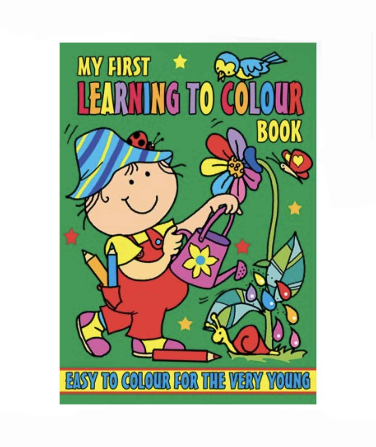 My first learning to colour book