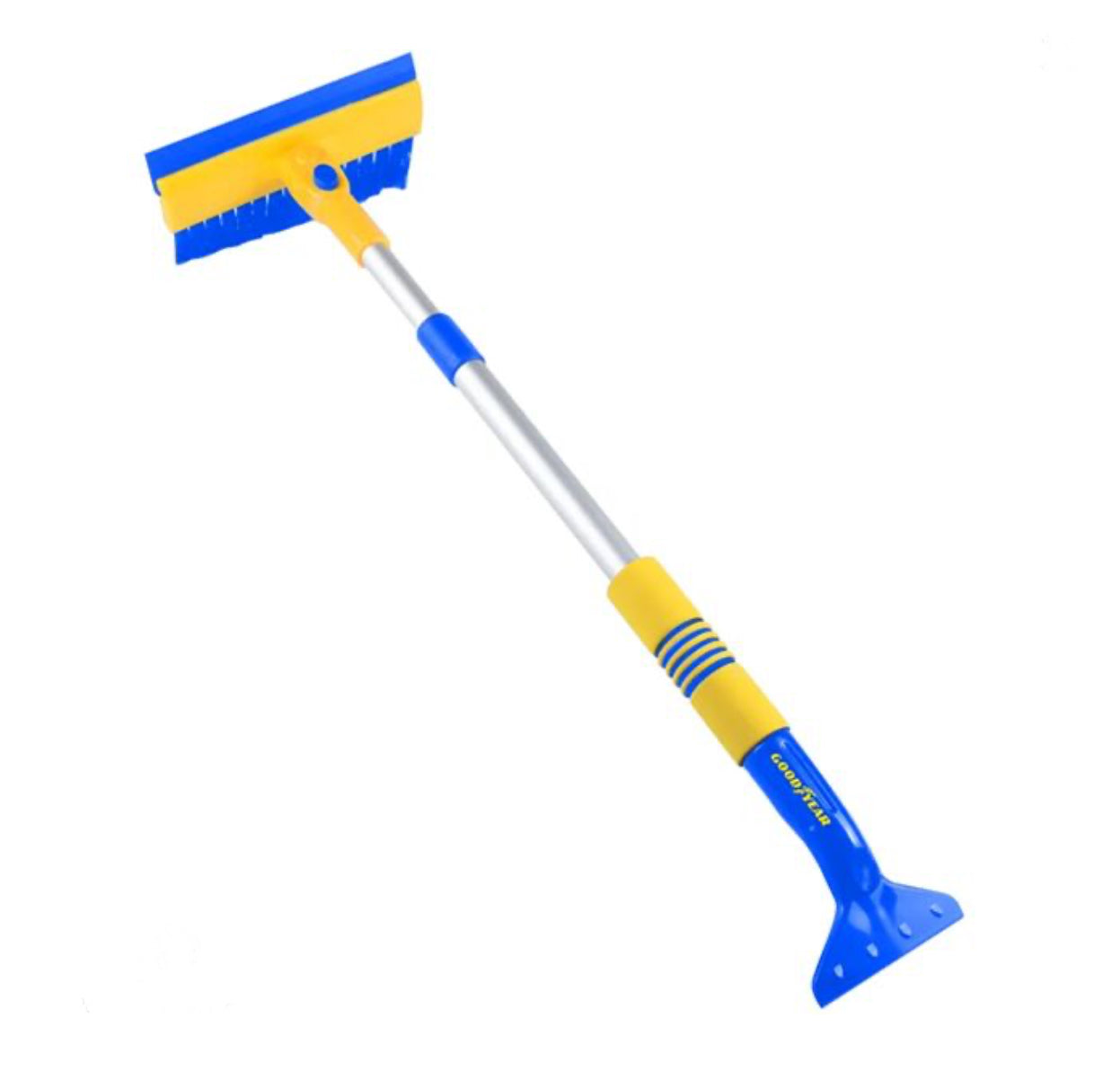 2 in 1 extendable ice scraper