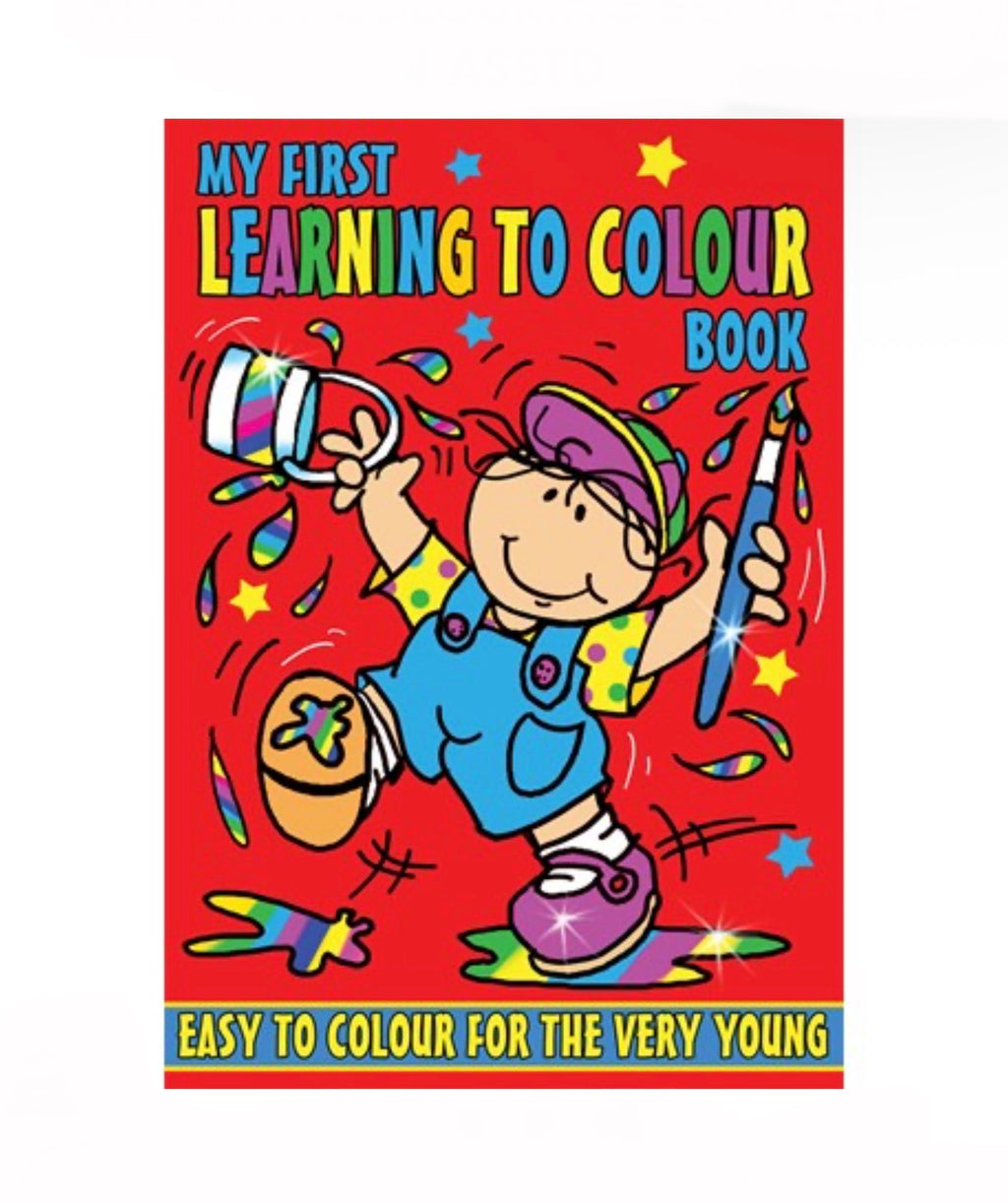 My first learning to colour book