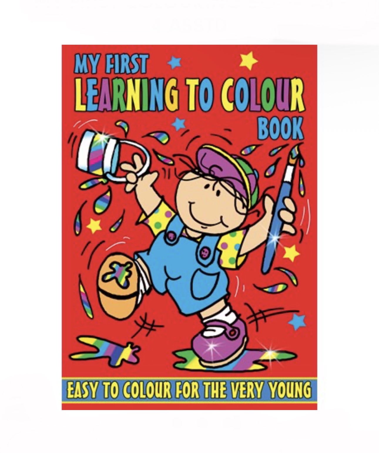 My first learning to colour book