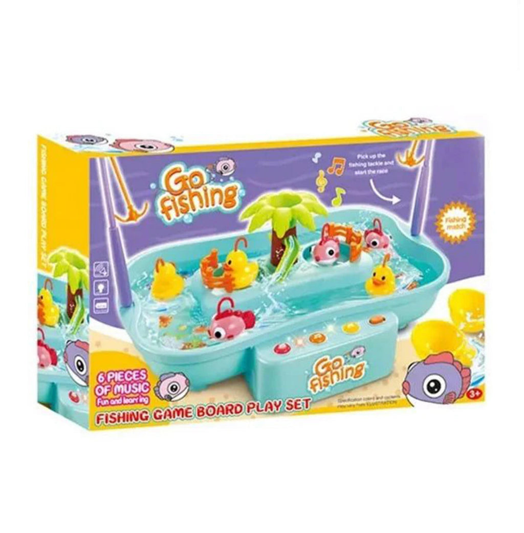 Go fishing kids duck catching game toys