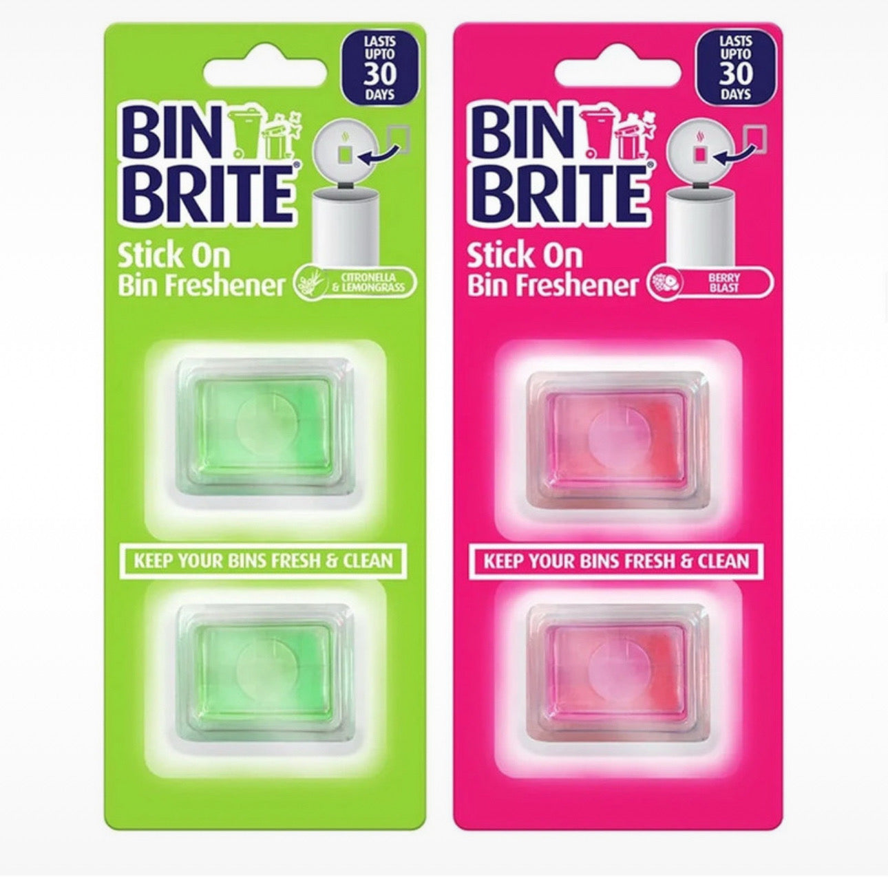 Bin Brite stick on fresheners