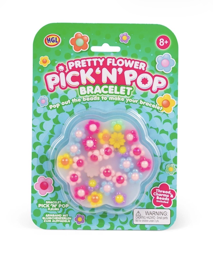 Pick’N’Pop bracelet kit pretty flowers