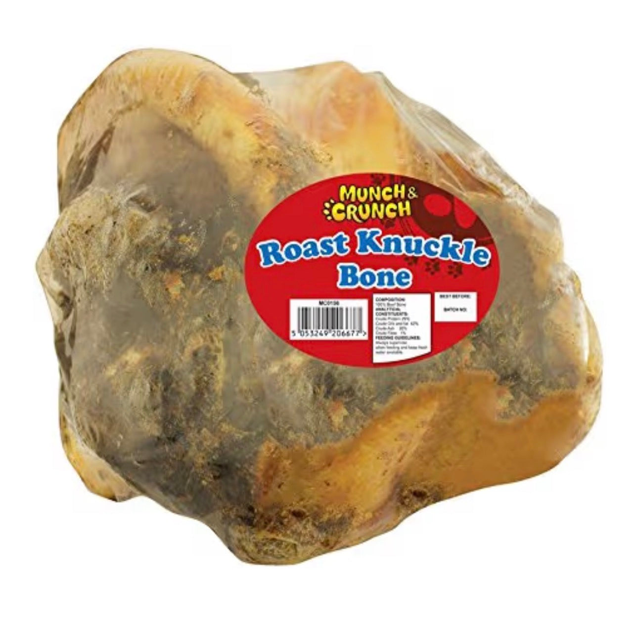Roast knuckle bone, dog treat