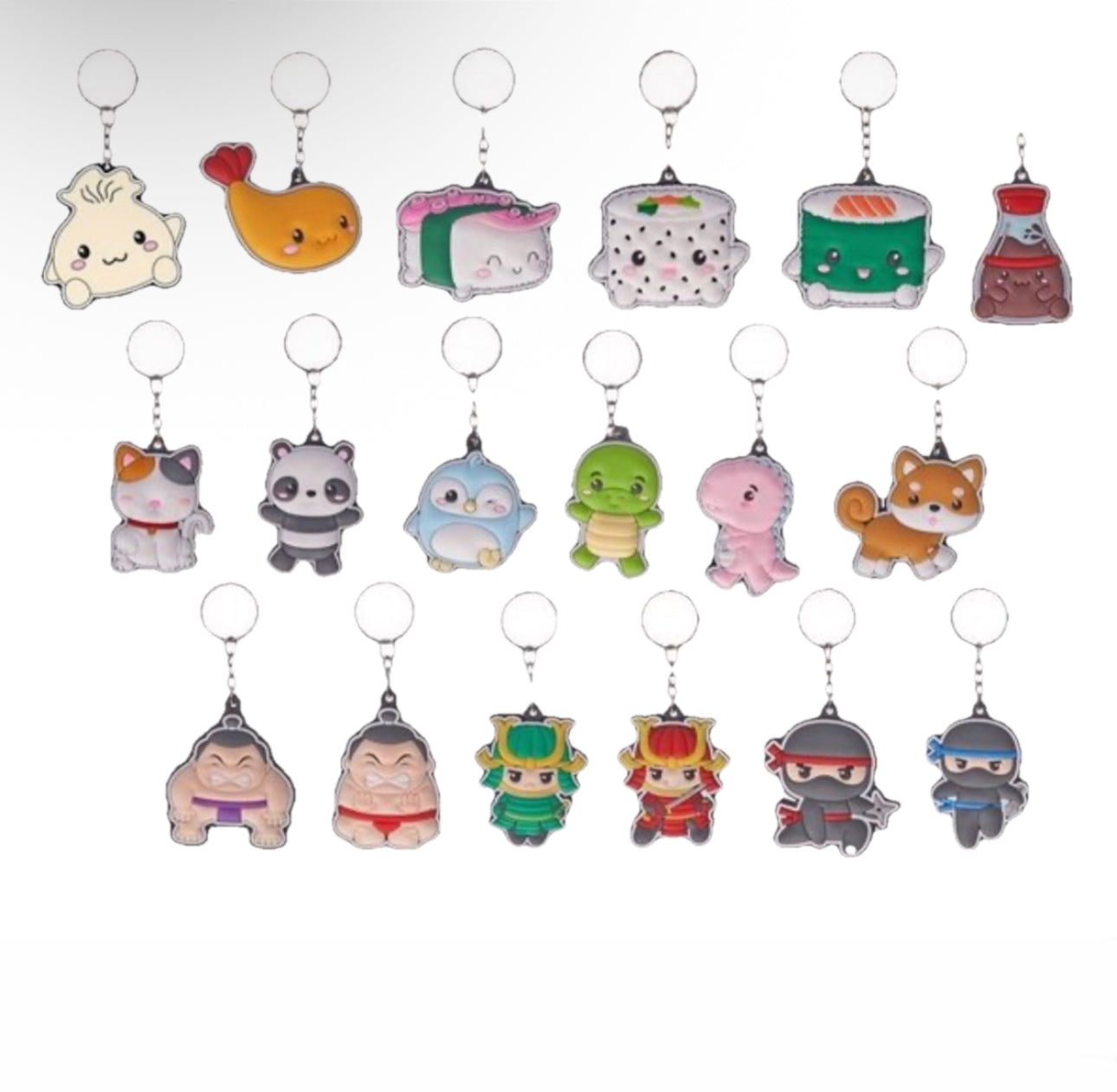 Kawaii key ring toys