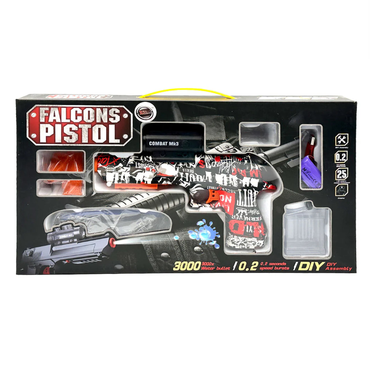 Pistol high power gel blaster toy