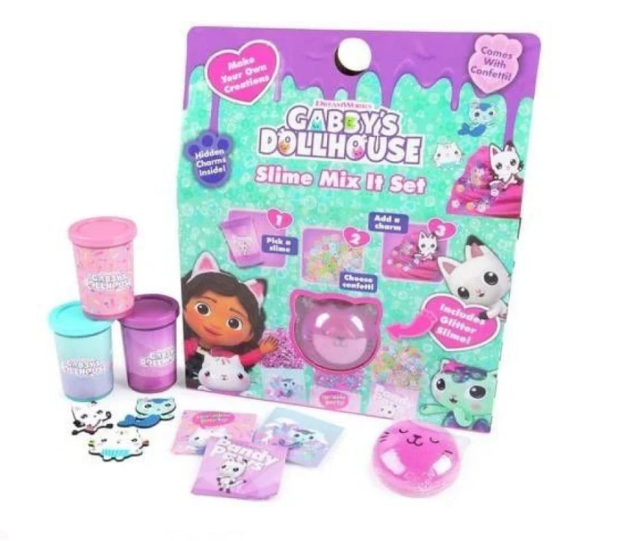 Gabby’s Dollhouse slime mix set toy