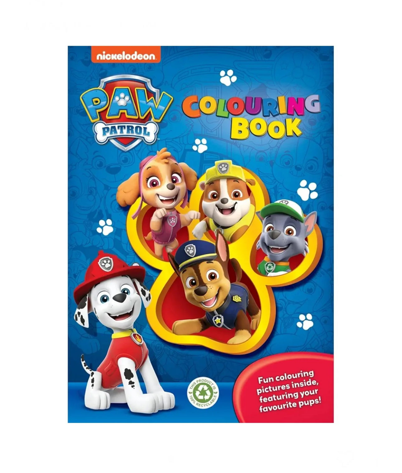 Paw Patrol colouring book