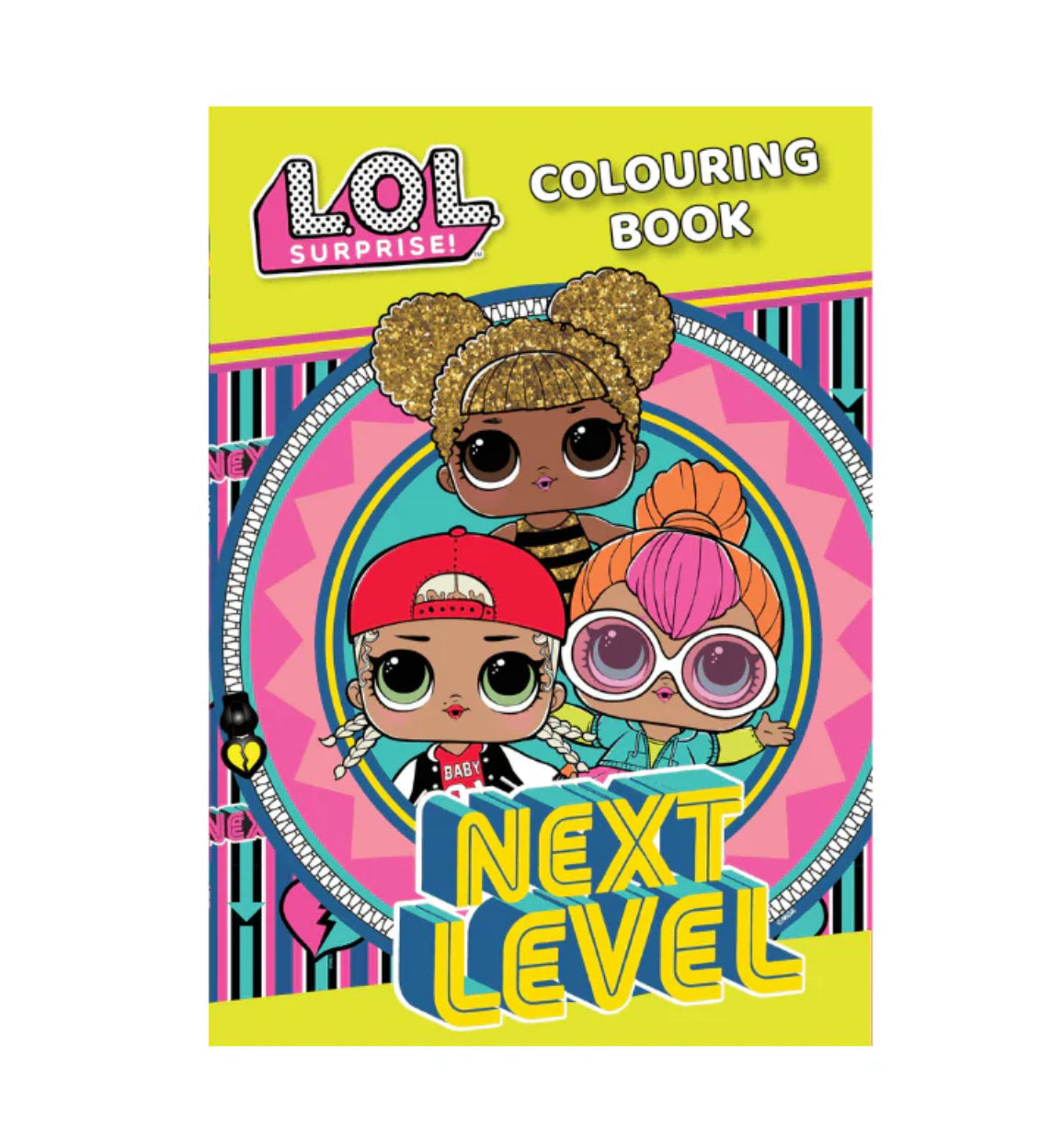 LOL Surprise colouring book toy