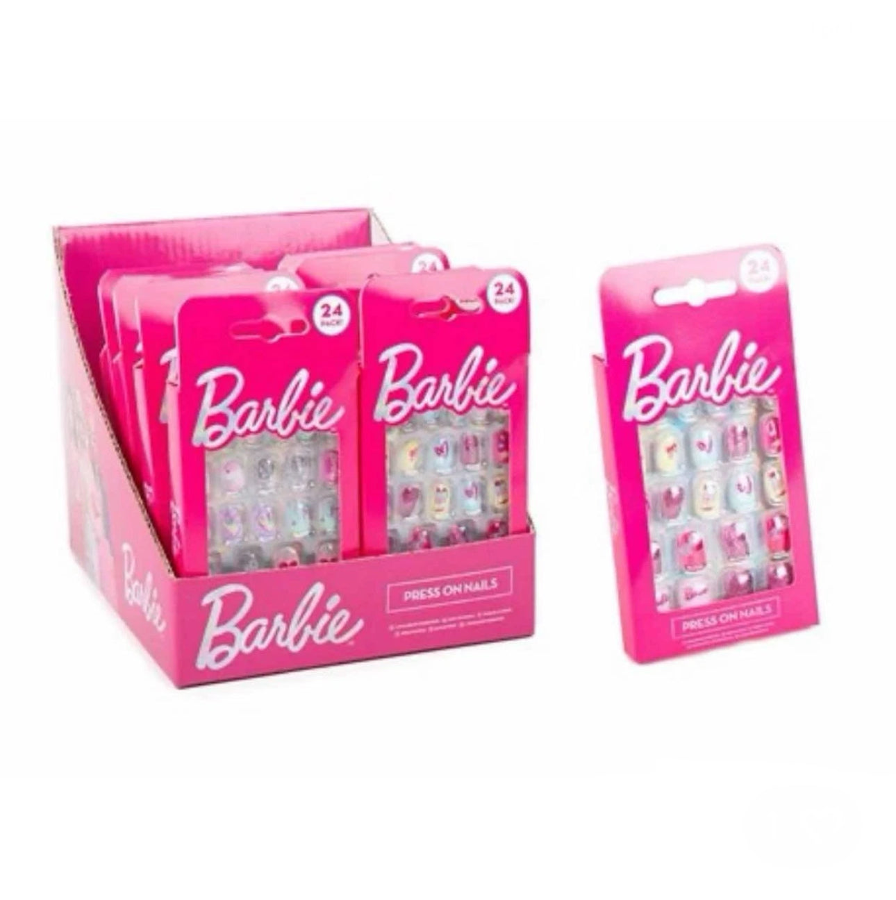 Barbie press on nails