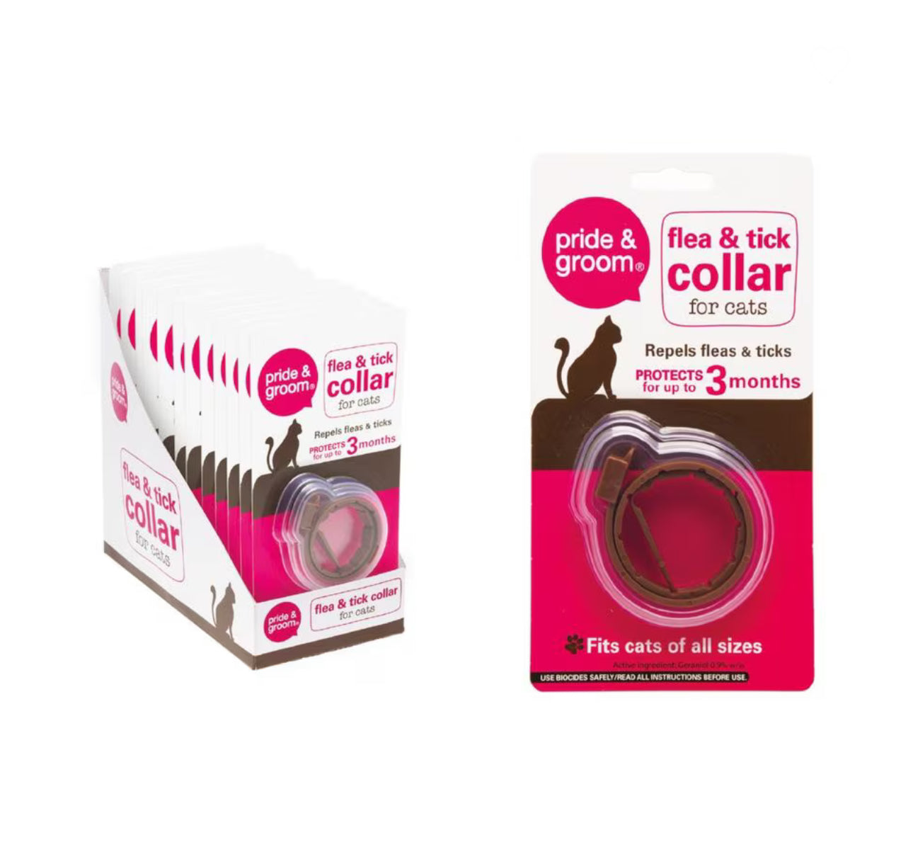 Flea and tick collars for cats