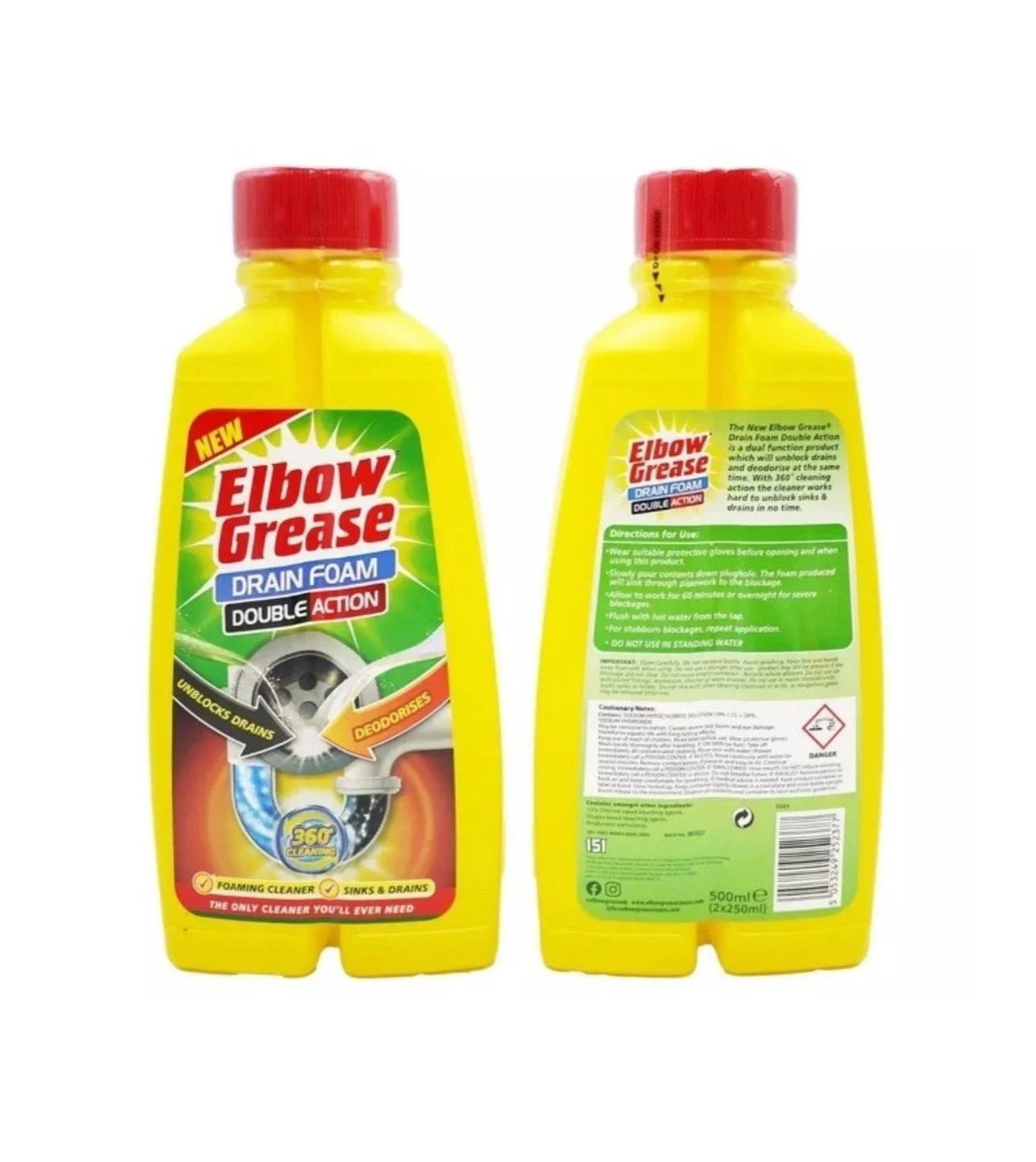 Elbow Grease foam drain cleaner