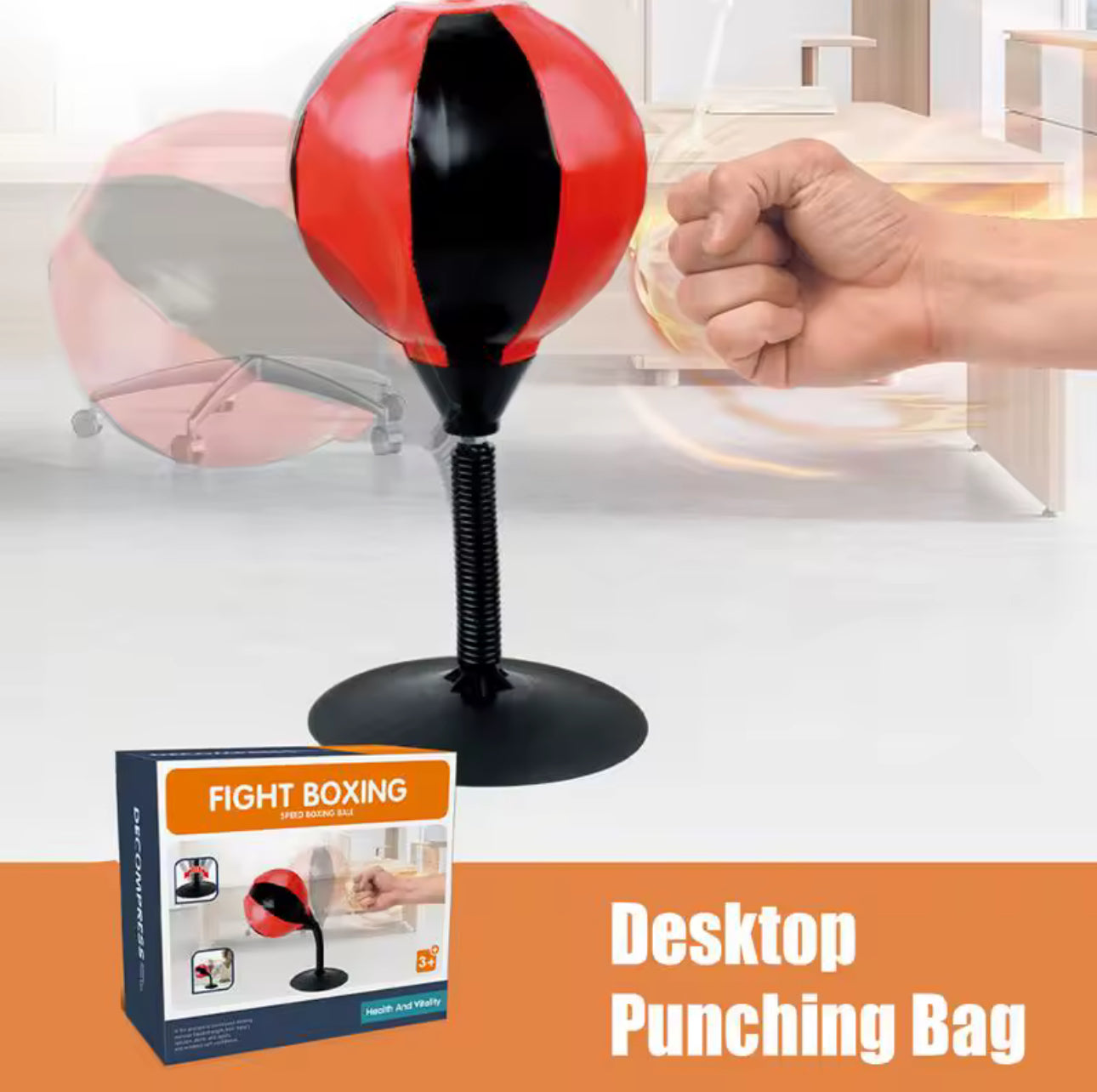 Desktop punch bag toys