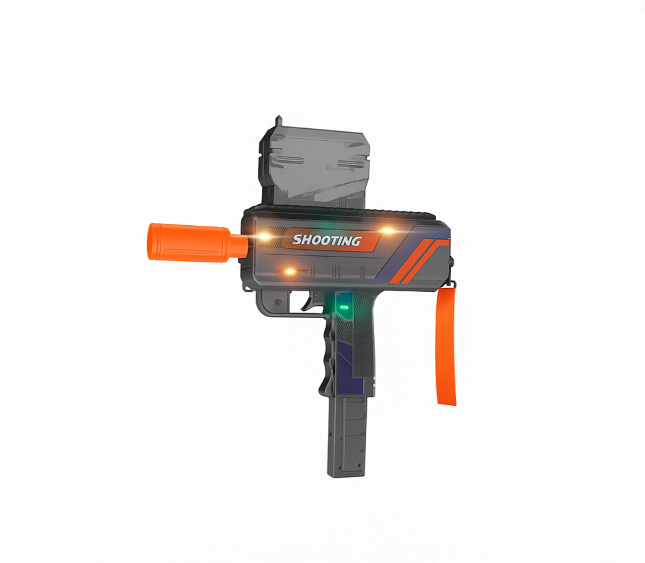 2 in 1 Uzi soft and gel blaster toys rapid fire