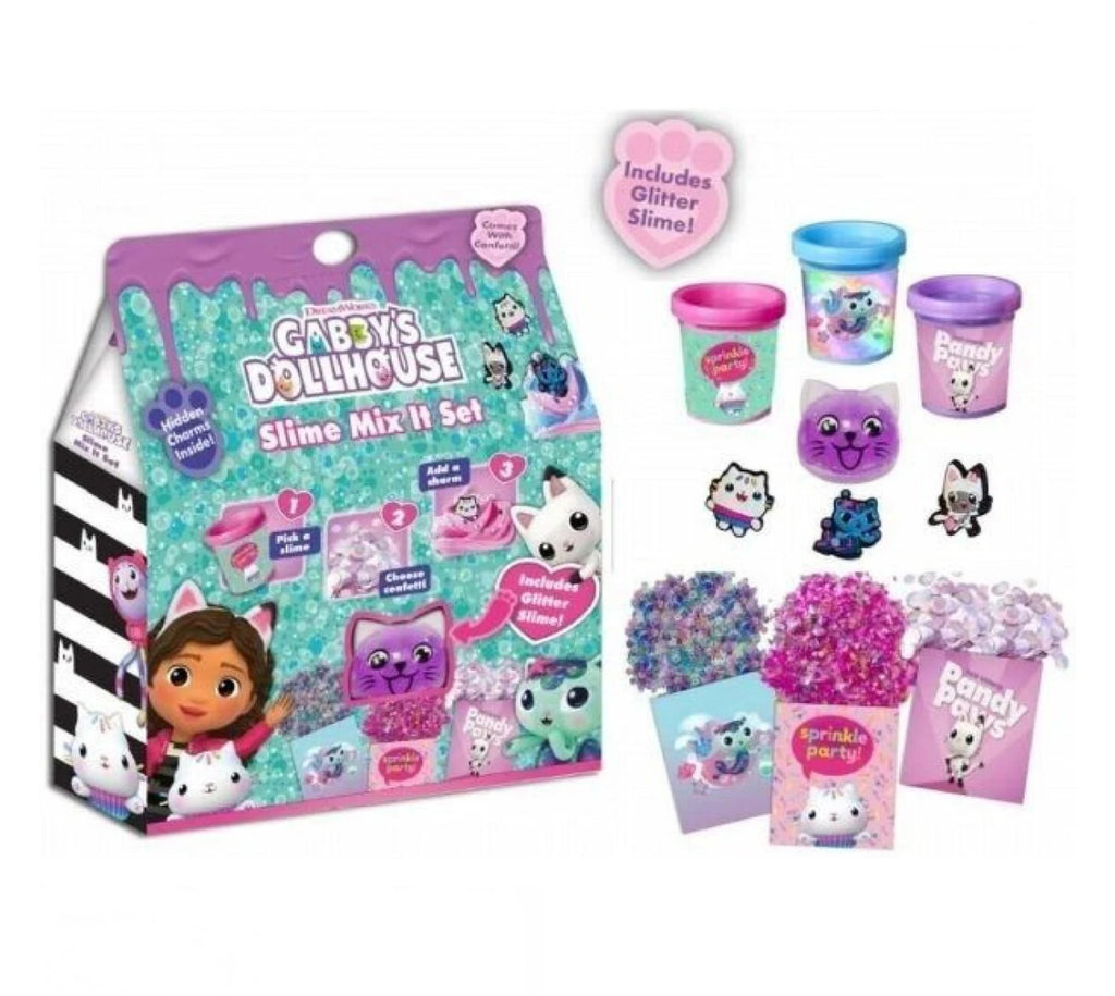 Gabby’s Dollhouse slime mix set toy
