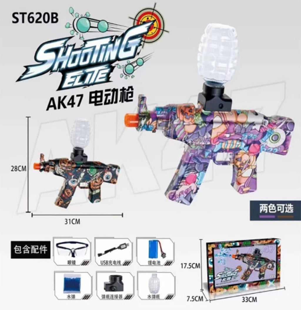 AK-47 Gel blaster orbeez toy gun Halloween