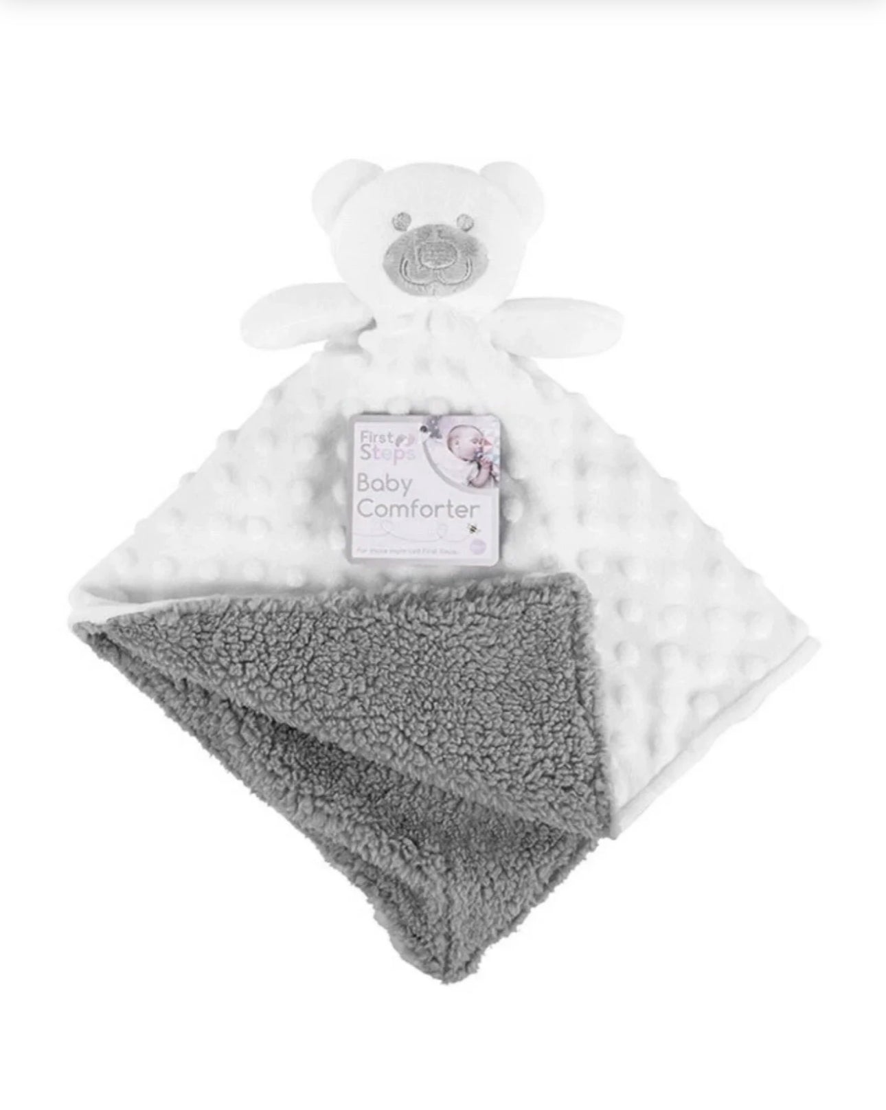 Fleece baby comforter
