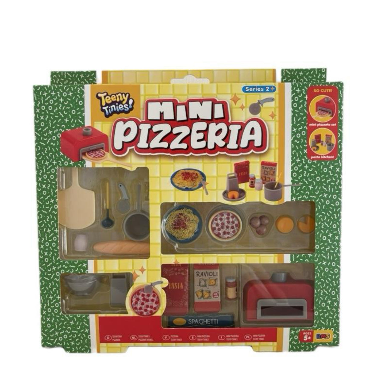 Teeny tinies mini pizzeria toys