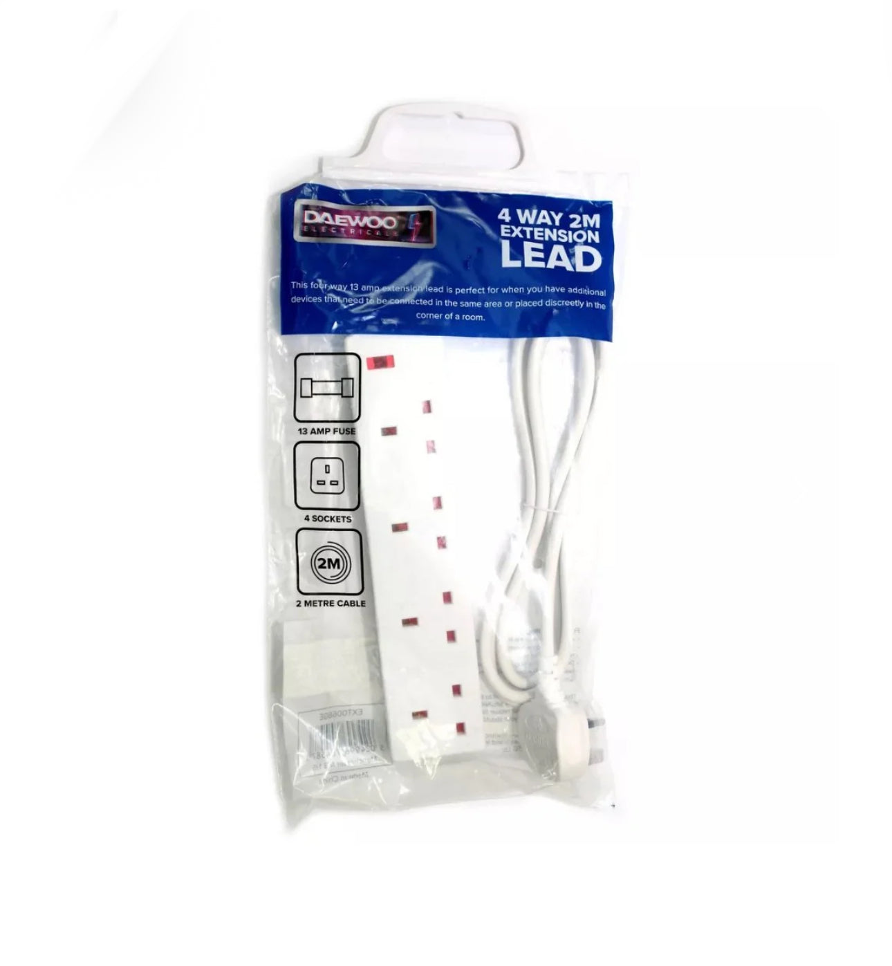4 way 2 meter extension cable