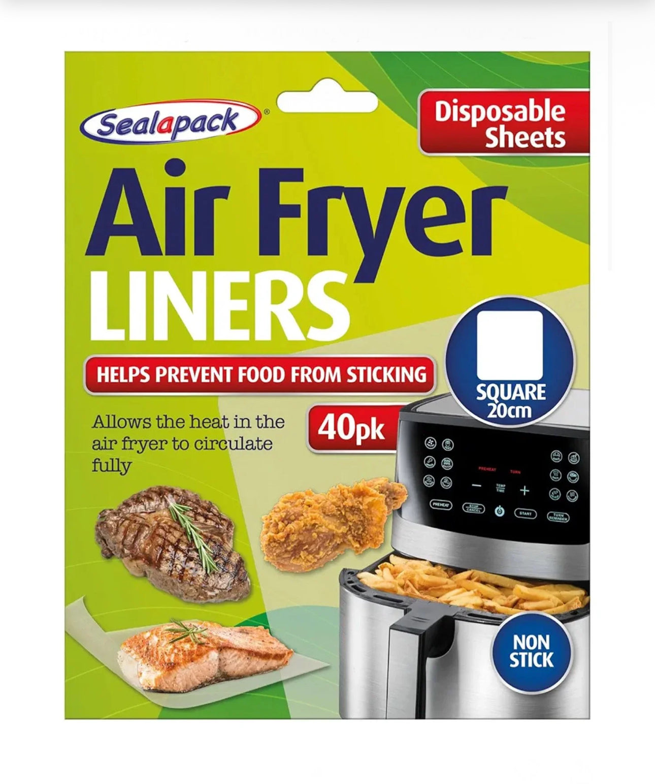 Air fryer liners