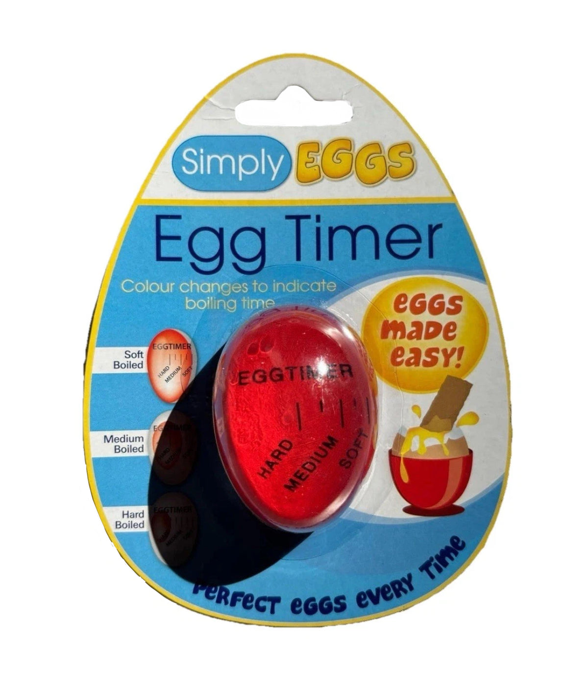 Colour changing egg timer