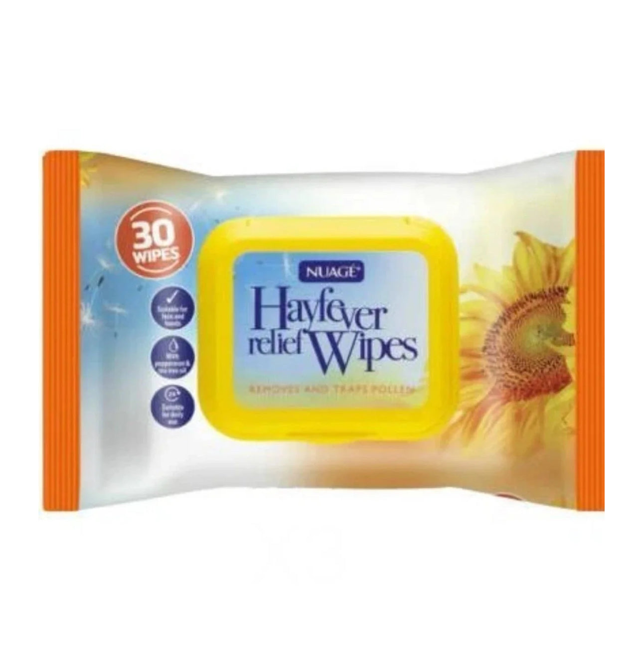 Hayfever relief wipes