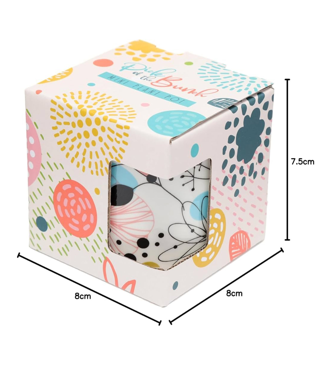 Ceramic indoor plant pot