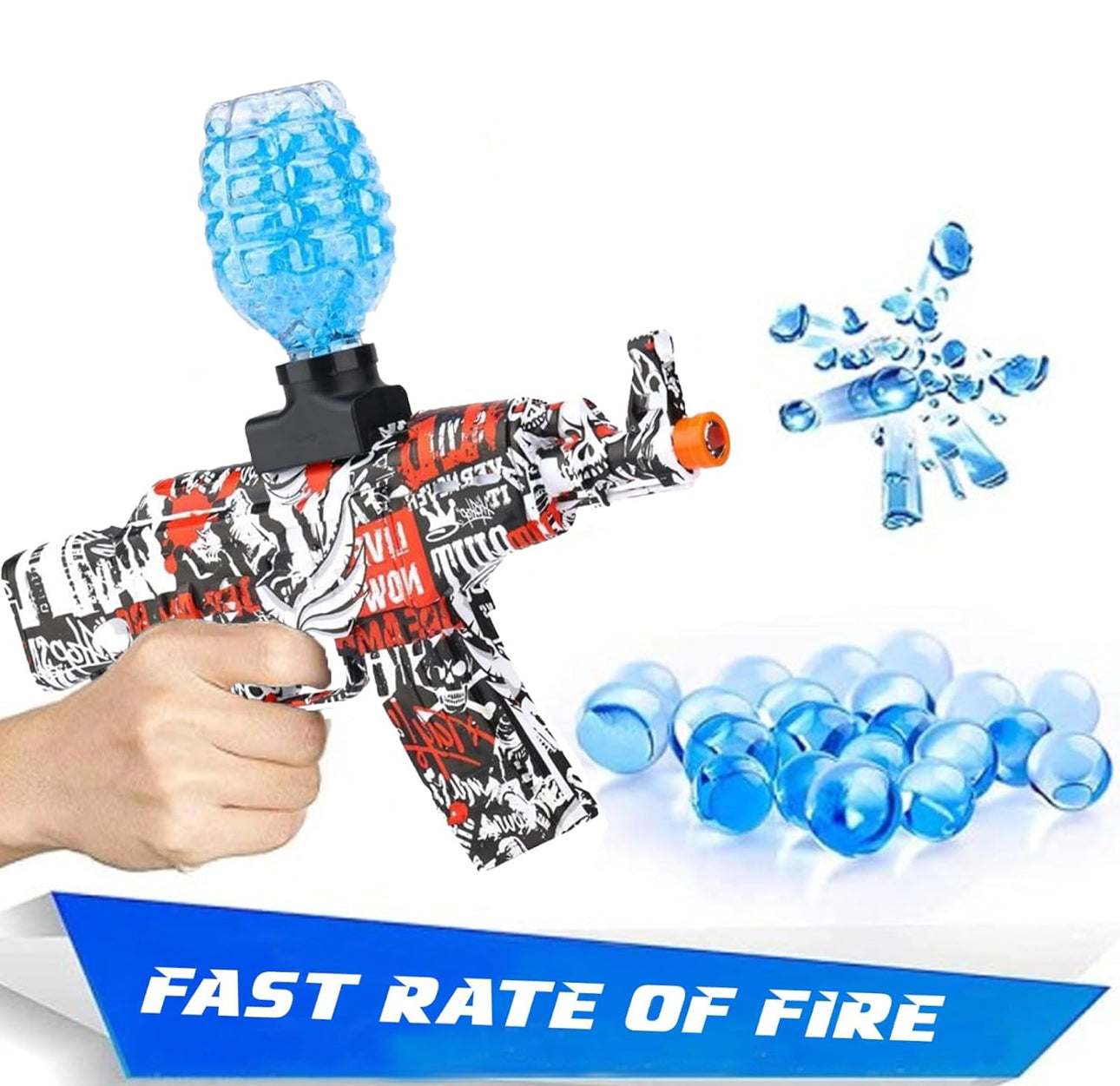 Gel blaster SMG toy gun