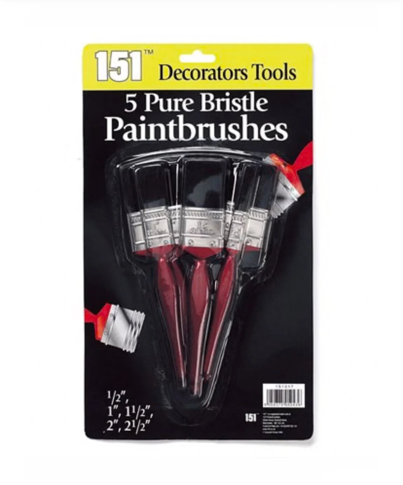 Decorator paint brushes