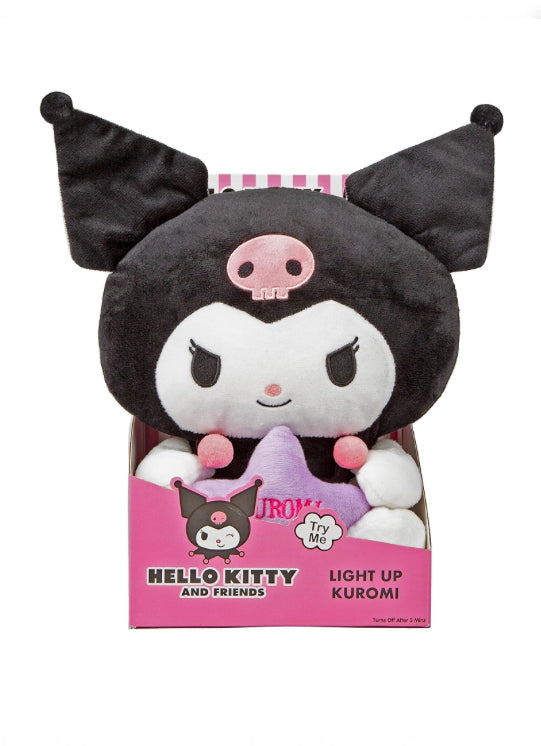 Hello Kitty and friends light up plushie toys