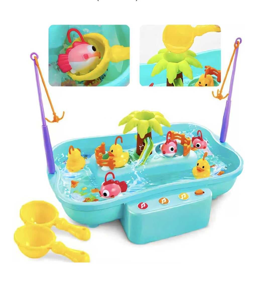 Go fishing kids duck catching game toys
